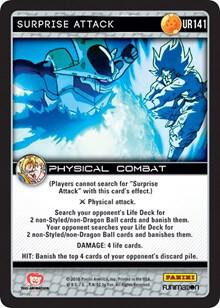 Surprise Attack - Panini: Vengeance - Dragon Ball Z TCG