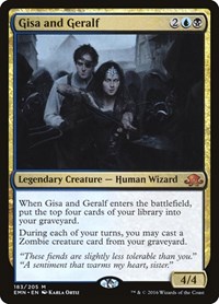 Gisa and Geralf - Eldritch Moon - Magic: The Gathering card