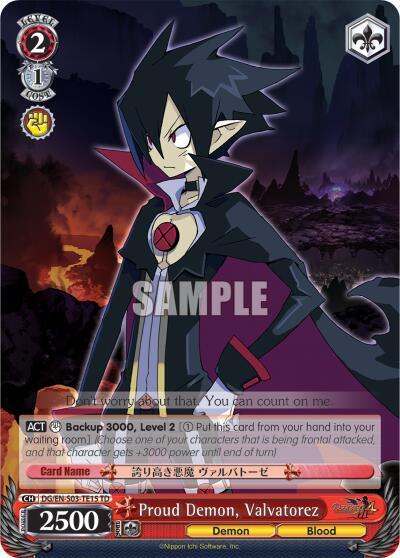 Proud Demon, Valvatorez
