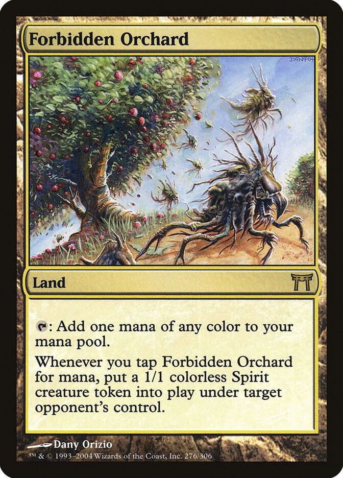 Forbidden Orchard - Champions of Kamigawa - Magic: The Gathering