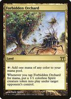 mtg 禁忌の果樹園　CHK foil Foil】《禁忌の果樹園/Forbidden Orchard》[CHK] 土地R | 日本