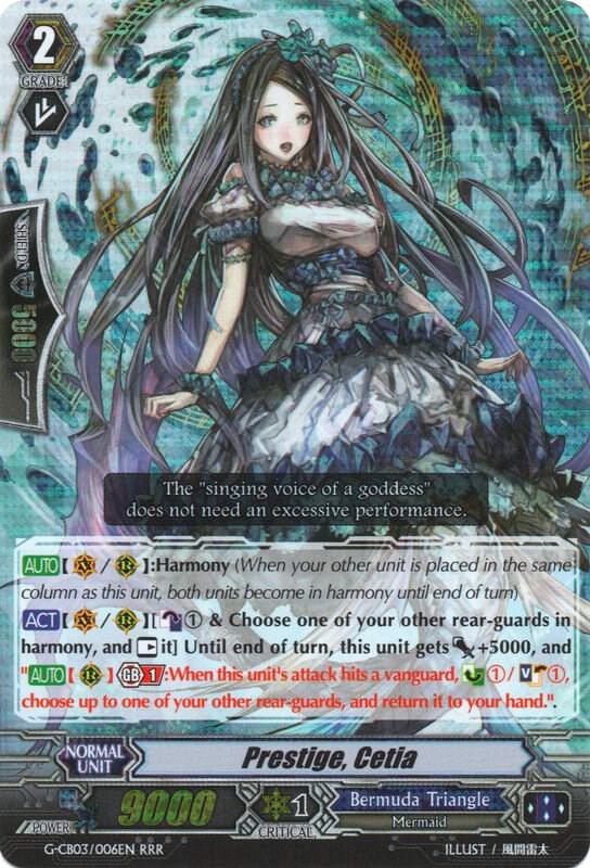 Prestige, Cetia