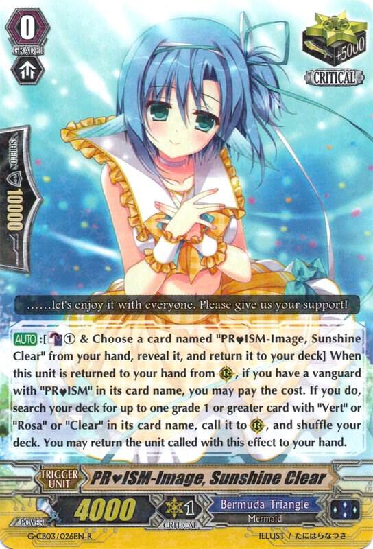 PRISM-Image, Sunshine Clear