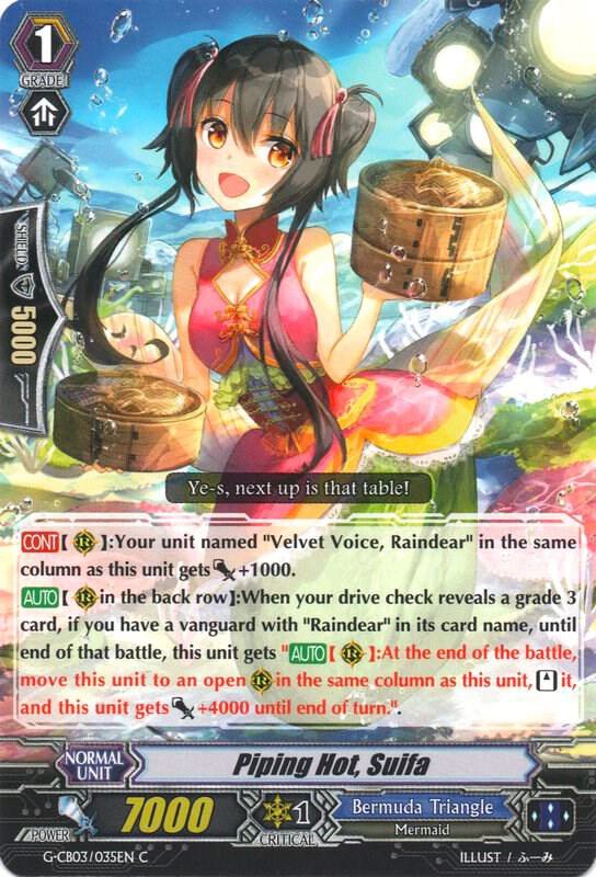 Piping Hot Suifa Price & Card Details — G-CB03: Blessing of Divas