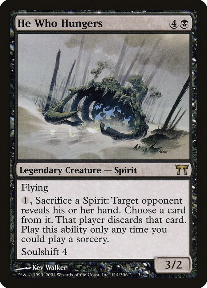 He Who Hungers 114 card