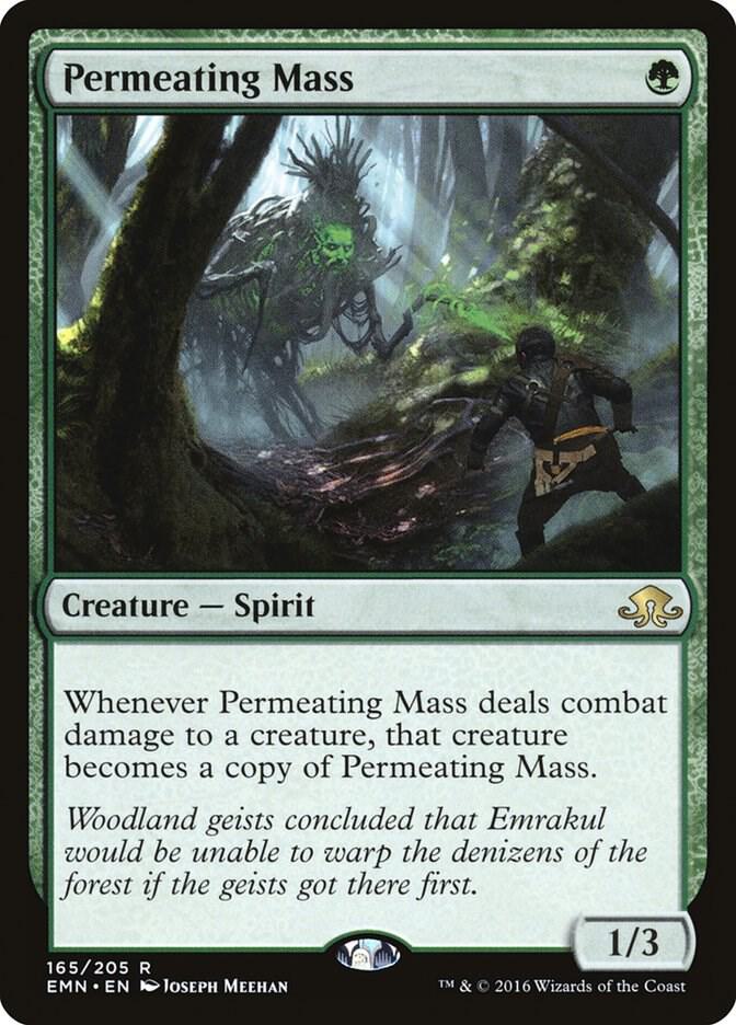 Permeating Mass 165 card
