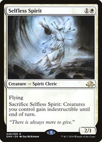 Selfless Spirit - Eldritch Moon - Magic: The Gathering card