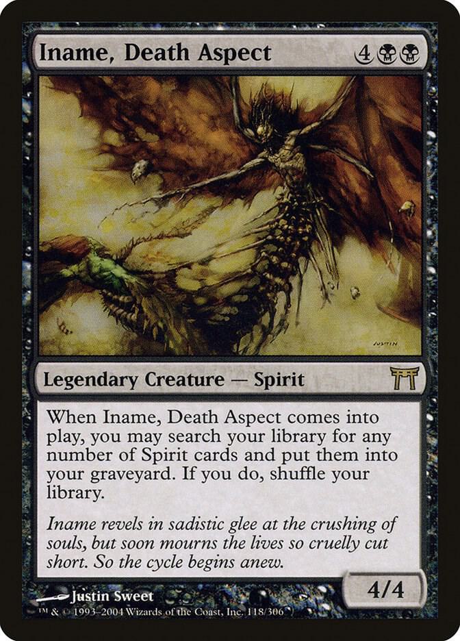 Iname, Death Aspect 118 card