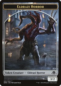 Eldrazi Horror Token - Eldritch Moon - Magic: The Gathering card