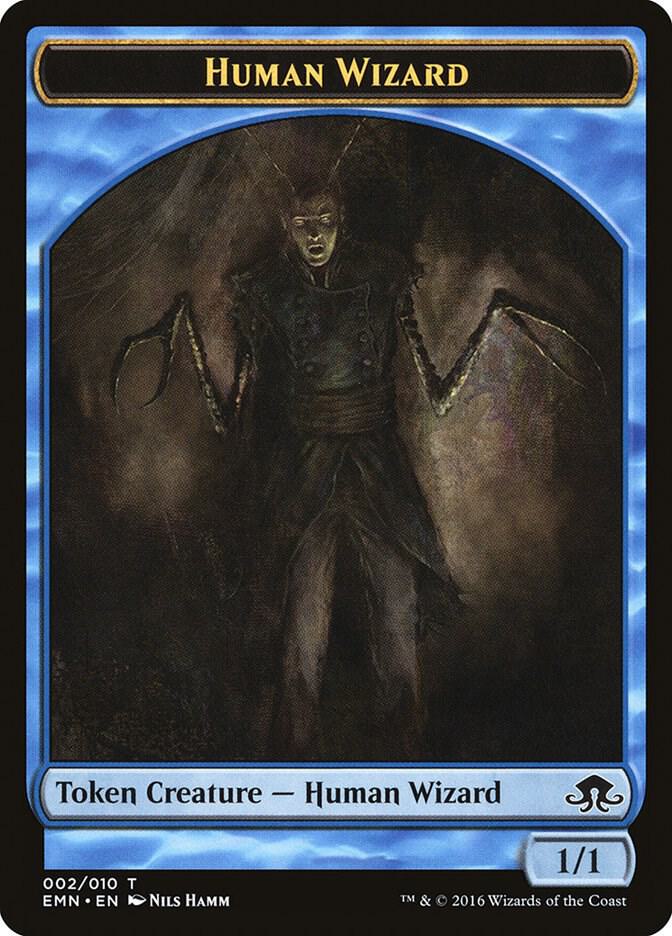 Human Wizard Token 2 card