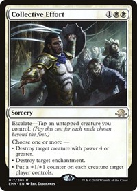Collective Effort Magic Card MTG Eldritch Moon