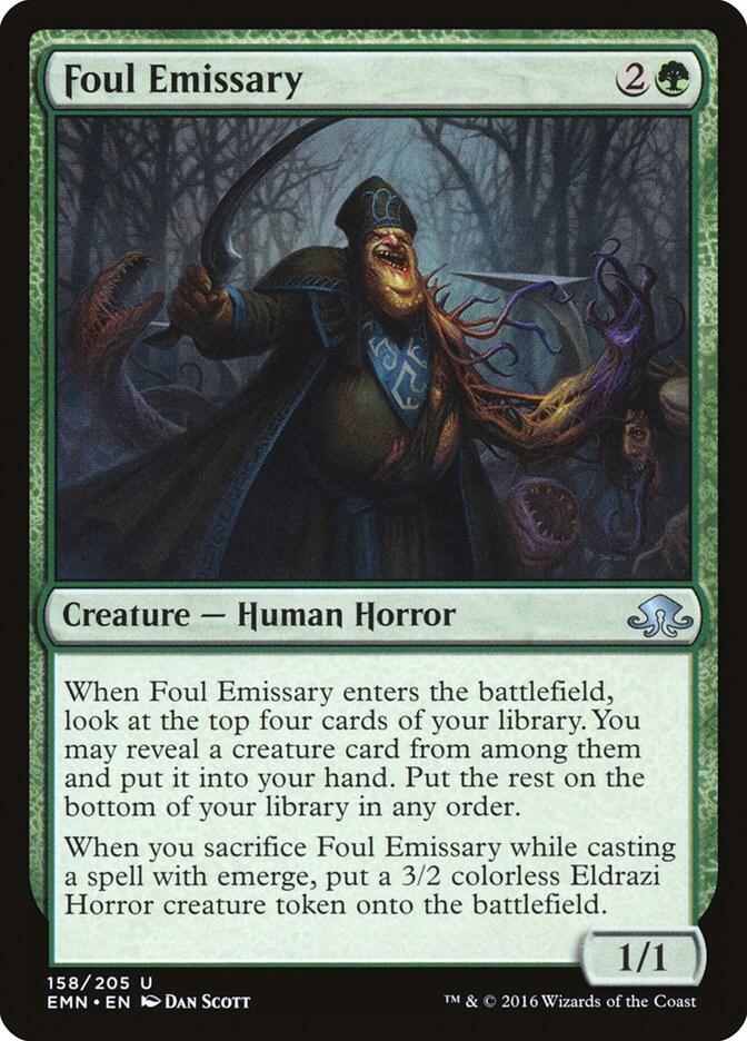 Foul Emissary 158 card
