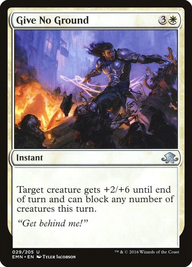 Give No Ground 29 card