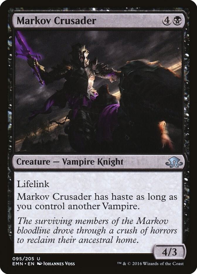 Markov Crusader 95 card