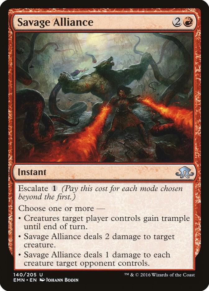 Savage Alliance 140 card