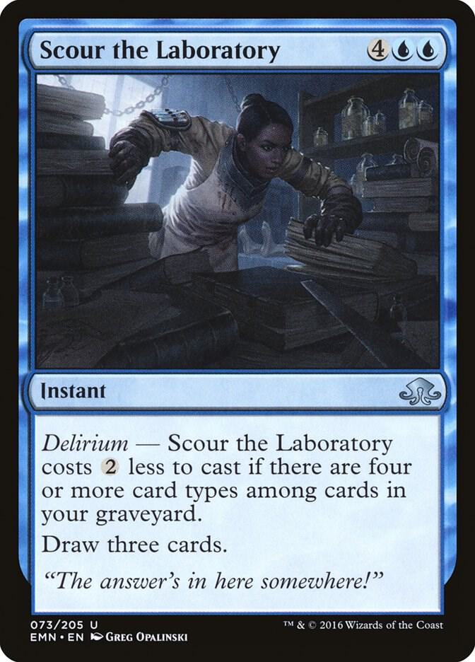 Scour the Laboratory 73 card