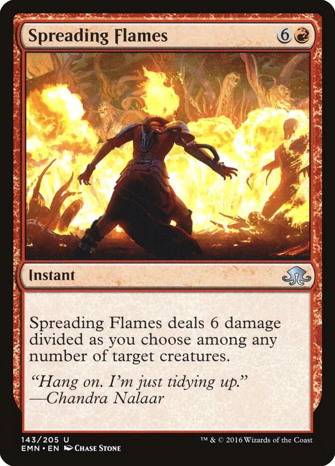 Spreading Flames 143 card