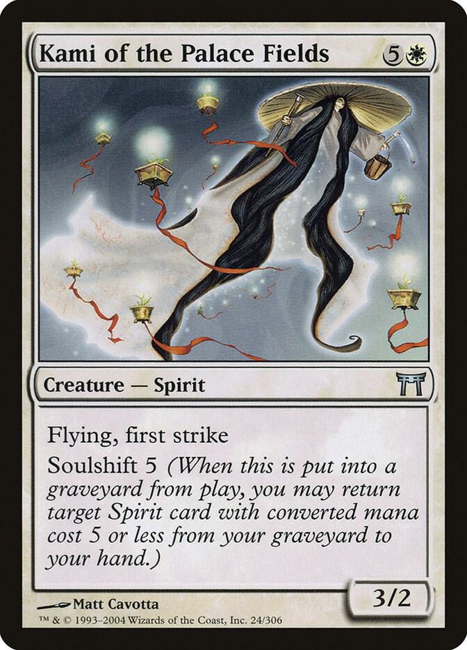 Kami of the Palace Fields 24 card