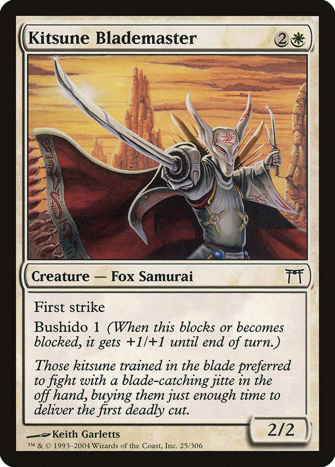 Kitsune Blademaster 25 card