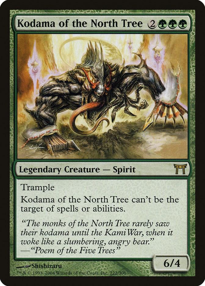 Kodama of the North Tree 222 card