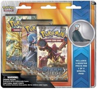 Steam Siege Collectible Pin 3 Pack Blister [Shiny Mega Gardevoir] from XY - Steam Siege Pokemon card image