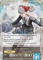 Alicia Melchiott - Vingolf 2 - Valkyria Chronicles - Force of Will