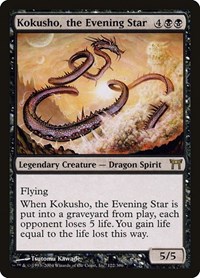 Kokusho, the Evening Star - Champions of Kamigawa - Magic: The Gathering