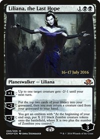 Liliana, the Last Hope (Prerelease Cards)