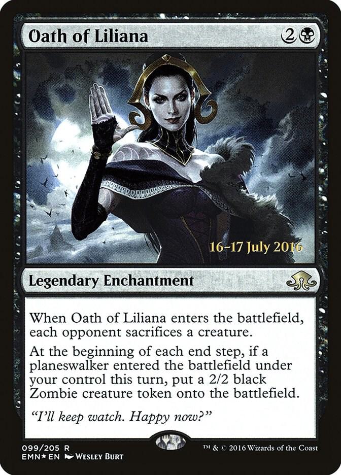 Oath of Liliana #99s — Eldritch Moon Promos