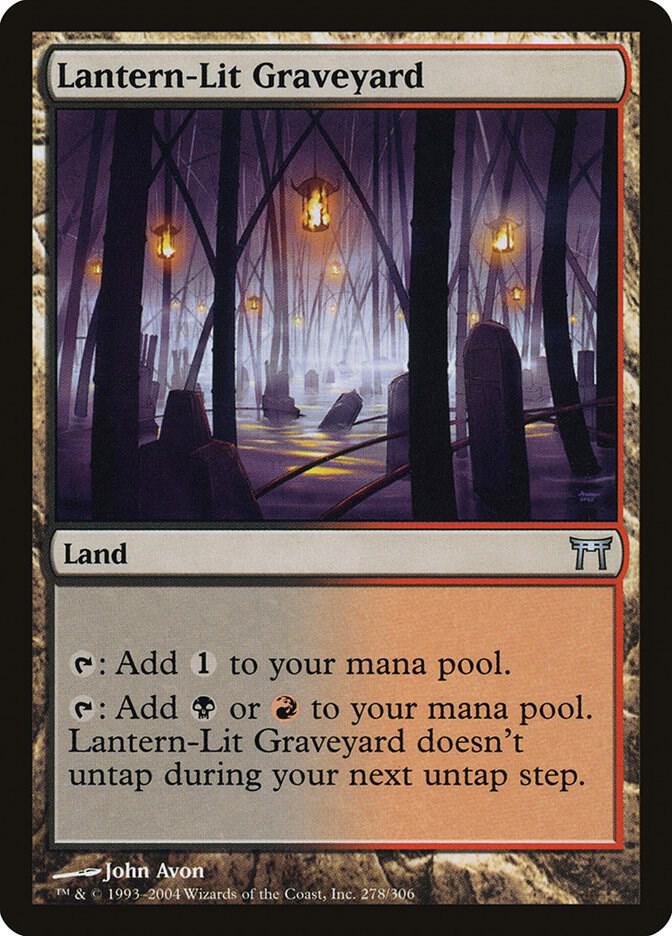 Lantern-Lit Graveyard 278 card