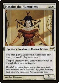 Masako the Humorless (Foil)