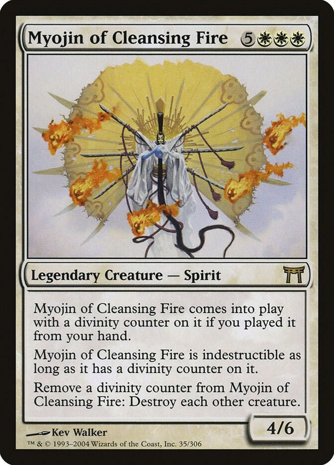 Myojin of Cleansing Fire 35 card