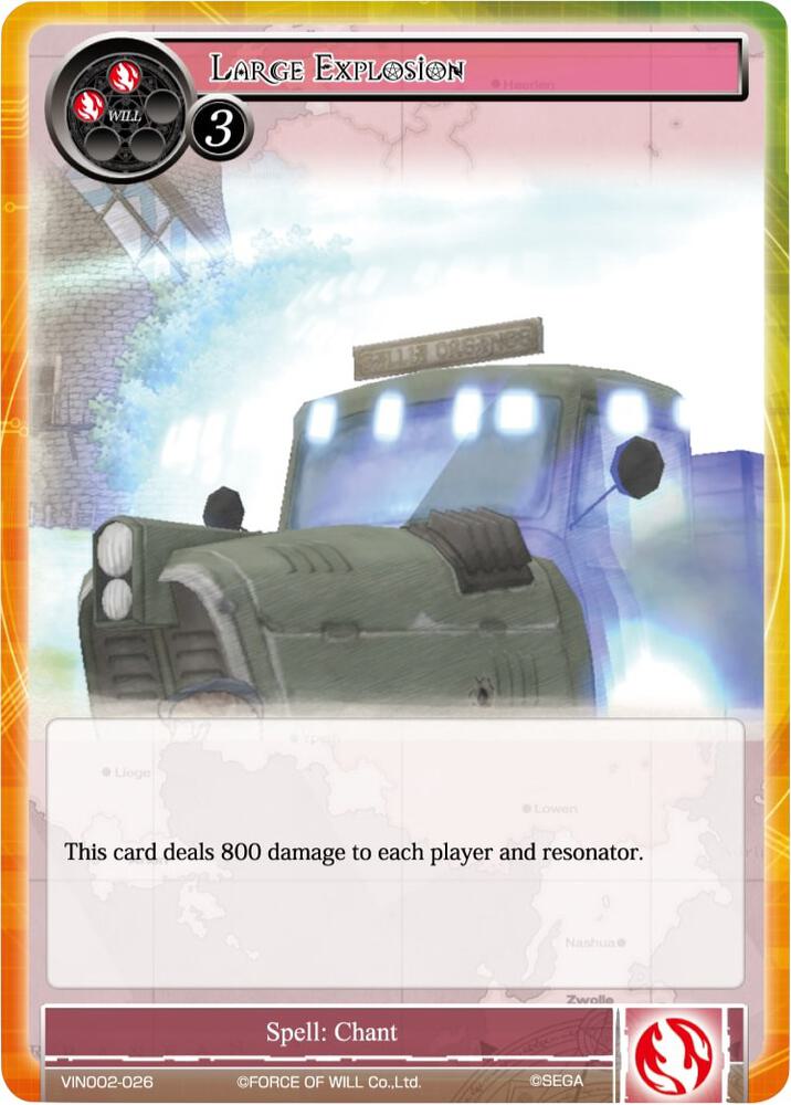Large Explosion