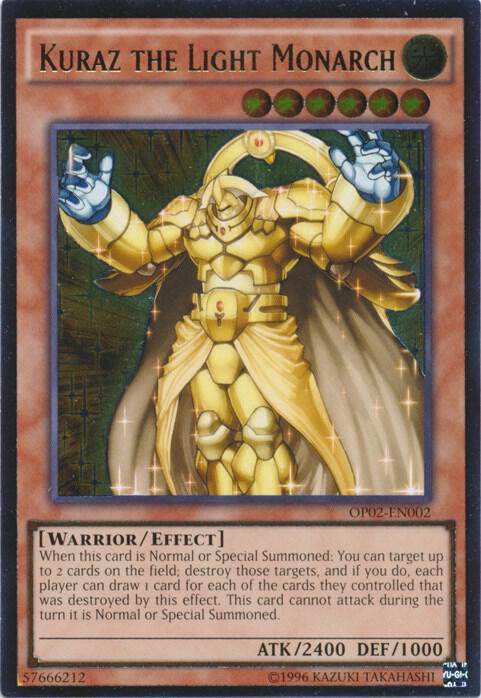 Kuraz the Light Monarch (UTR) - OTS Tournament Pack 2 - YuGiOh