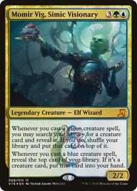 Momir Vig, Simic Visionary - From the Vault: Lore - Magic: The Gathering card