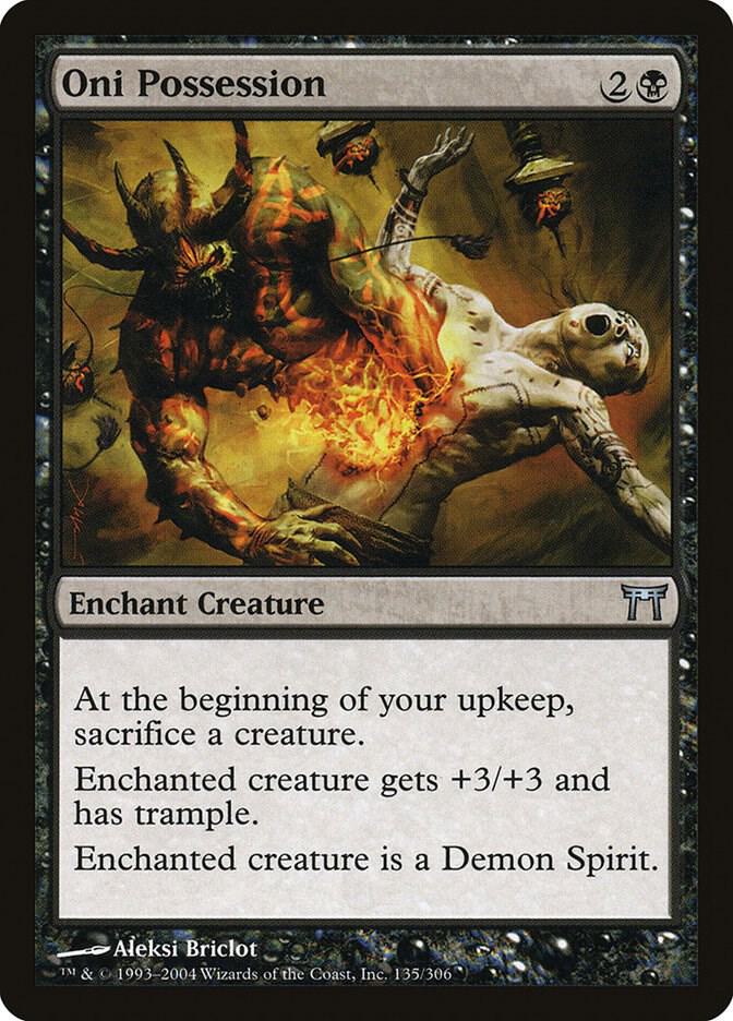 Oni Possession 135 card