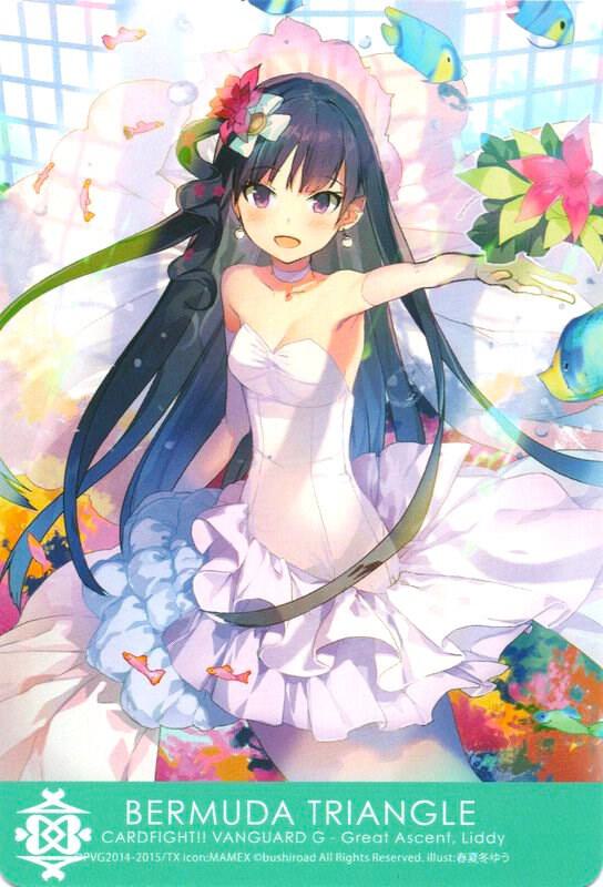 Bermuda Triangle - Great Ascent, Liddy - Clan Cards - Cardfight