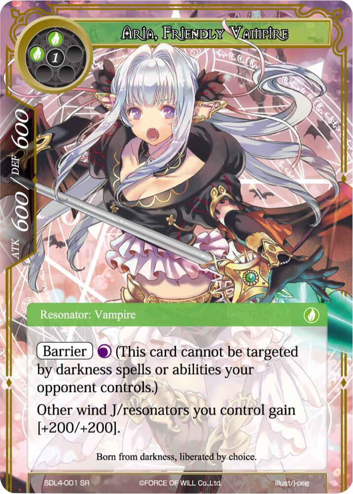 Aria, Friendly Vampire