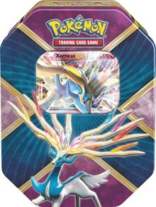 Shiny Kalos Tin [Xerneas EX] from XY - Fates Collide Pokemon card image