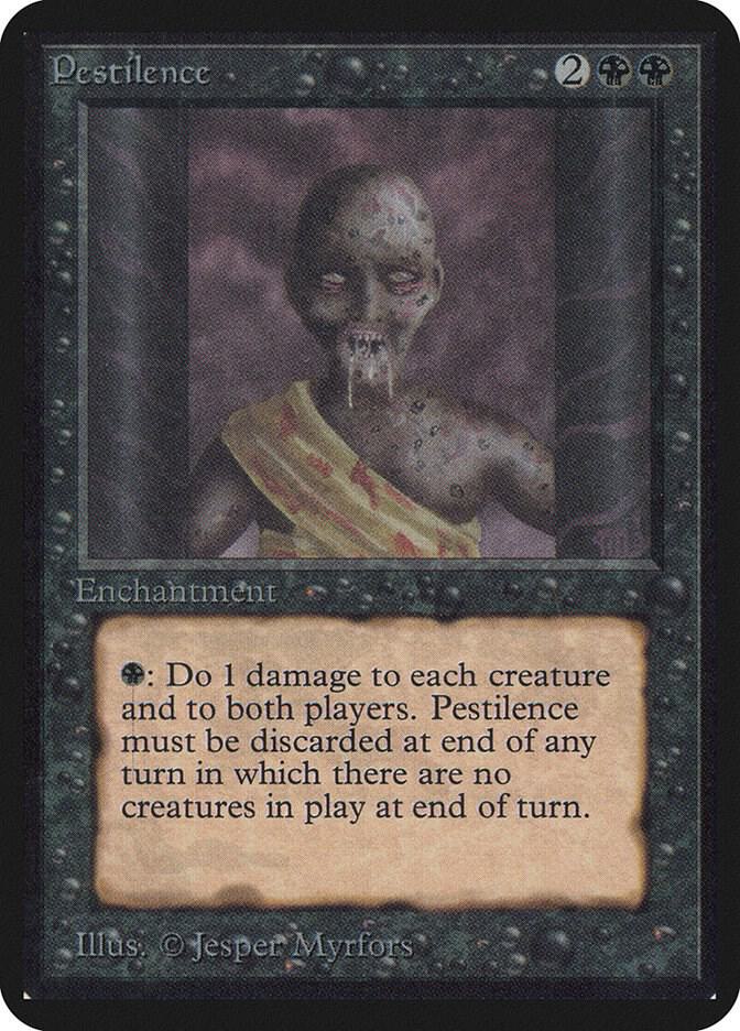 Pestilence - Alpha Edition - Magic: The Gathering - TCGplayer.com