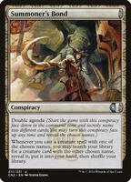 Summoner's Bond - Conspiracy: Take the Crown - Magic: The Gathering -  TCGplayer.com
