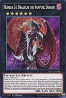 遊戯王 - ヒュース Number 24: Dragulas the Vampiric Dragon - Dragons of Legend
