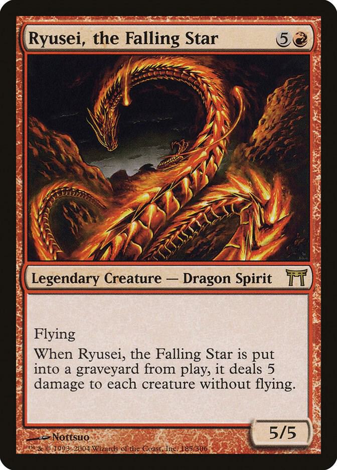 Ryusei Ryusei, the Falling Star - Champions of Kamigawa - Magic: The