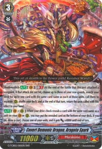 Covert Demonic Dragon, Aragoto Spark