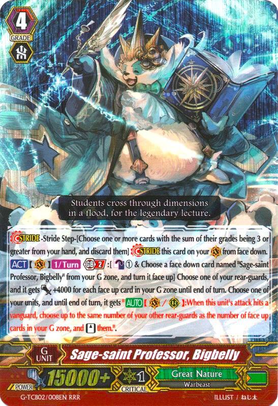 Sage-saint Professor, Bigbelly - G-TCB02: The GENIUS STRATEGY