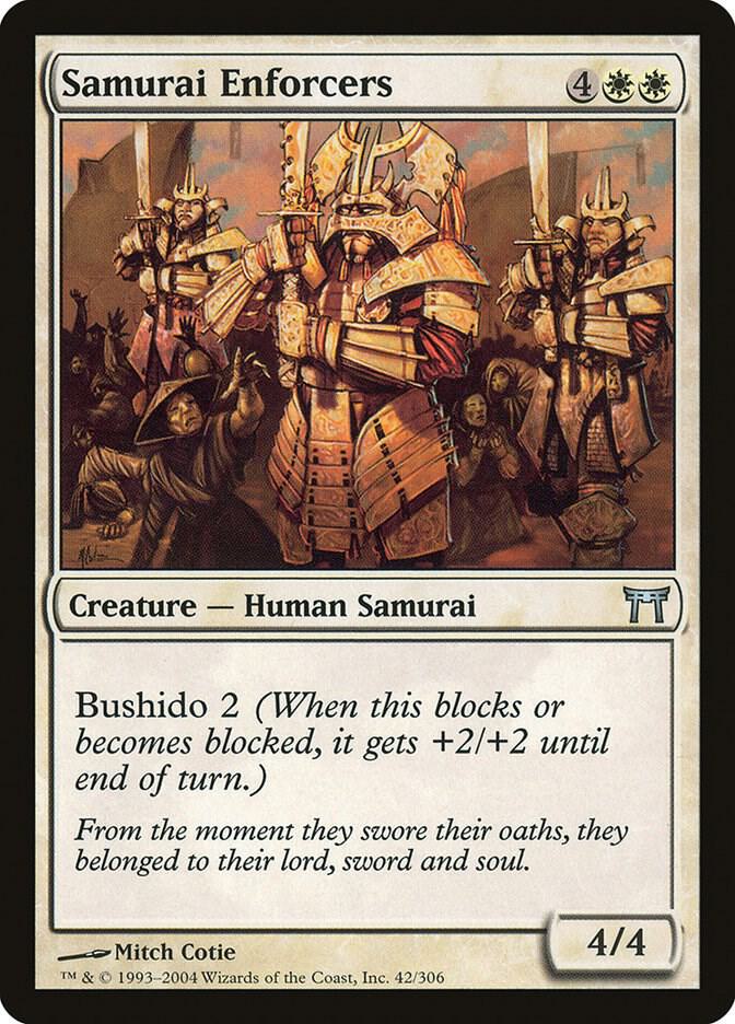 Samurai Enforcers - Champions of Kamigawa - Magic: The Gathering - TCGplayer.com Samurai Enforcers - Champions of Kamigawa - Magic: The Gathering - TCGplayer.com