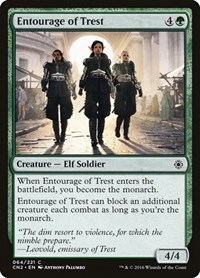 Entourage of Trest - Conspiracy: Take the Crown - Magic: The Gathering card