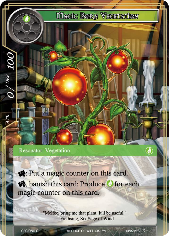 Magic Born Vegetation