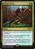 Abrupt Decay - WMCQ Promo Cards - Magic: The Gathering - TCGplayer.com