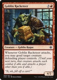 Goblin Racketeer - Conspiracy: Take the Crown - Magic: The Gathering card